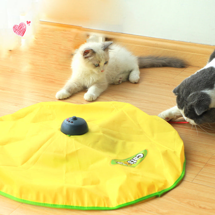 Discover the Joy of Play with the Self-Hey Cat Turntable Automatic Rotating Electric Toy