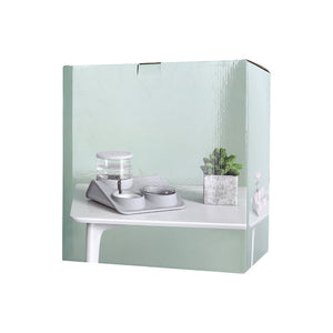 The Ultimate Solution for Your Pets: Pet Feeder Double Bowl
