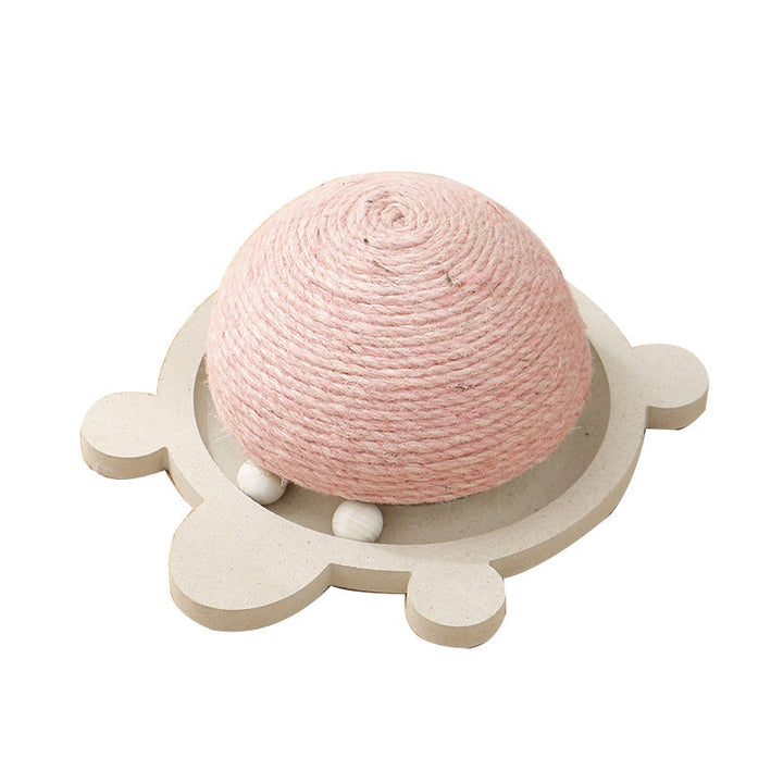 Transform Playtime with the Pet Toy Turntable Turtle Cat Paw Ball