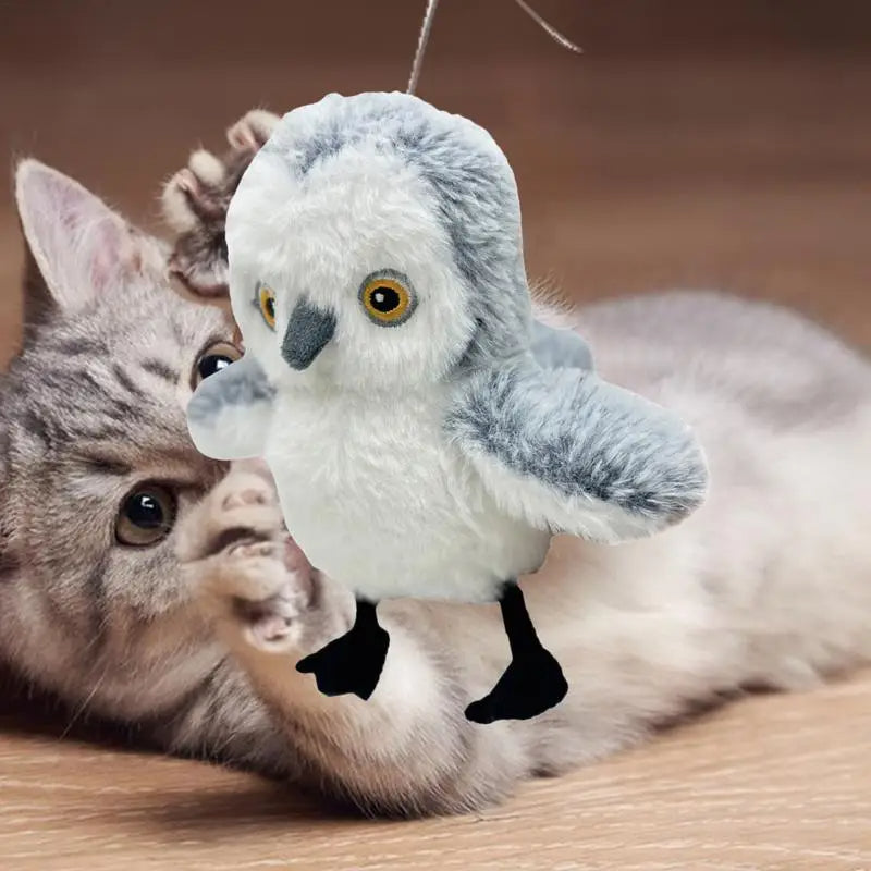 Interactive Cat Plush Toys For Indoor Cats