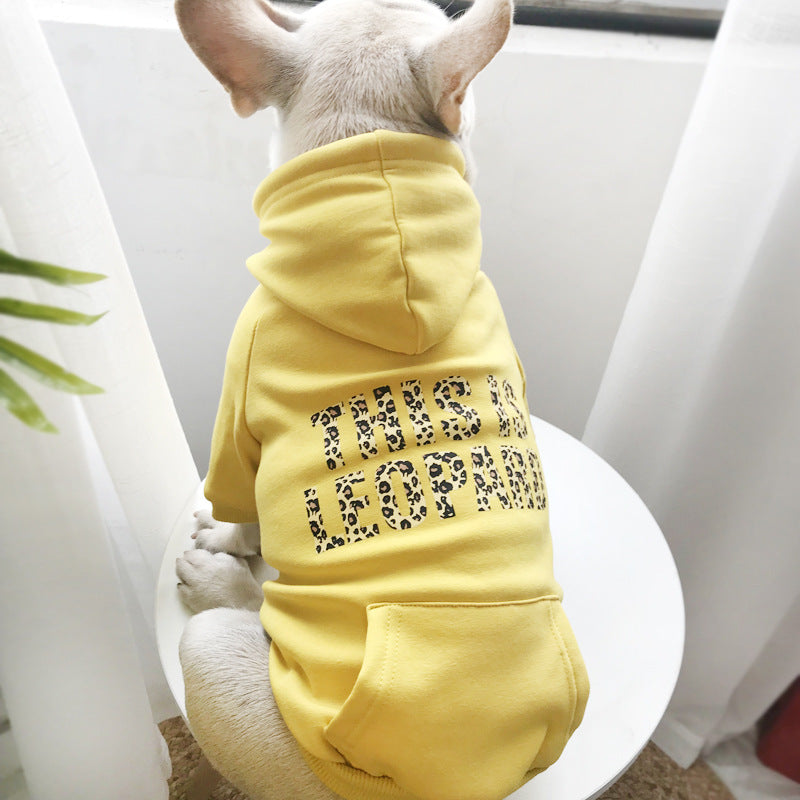 Pet Clothing Plus Fleece Dog Sweater