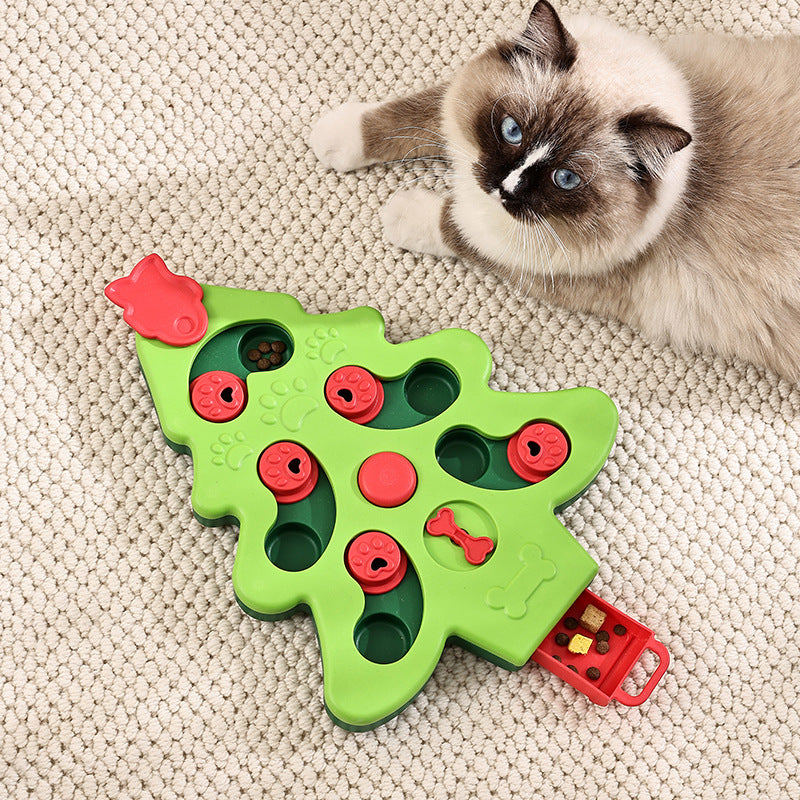 Interactive Dog Puzzle Toys Non-slip Bowl