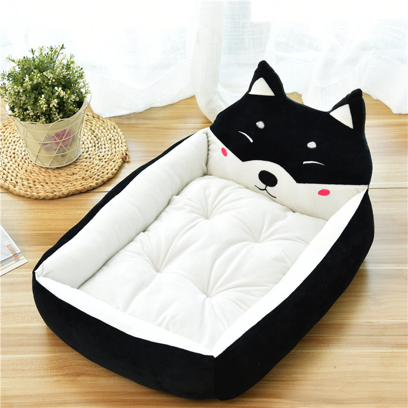 7Colors Warm Cozy Dog House Soft Fleece Nest Dog Baskets