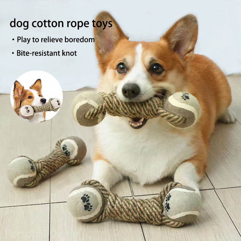 Pet Interactive Cotton Rope Mini Dog Toys