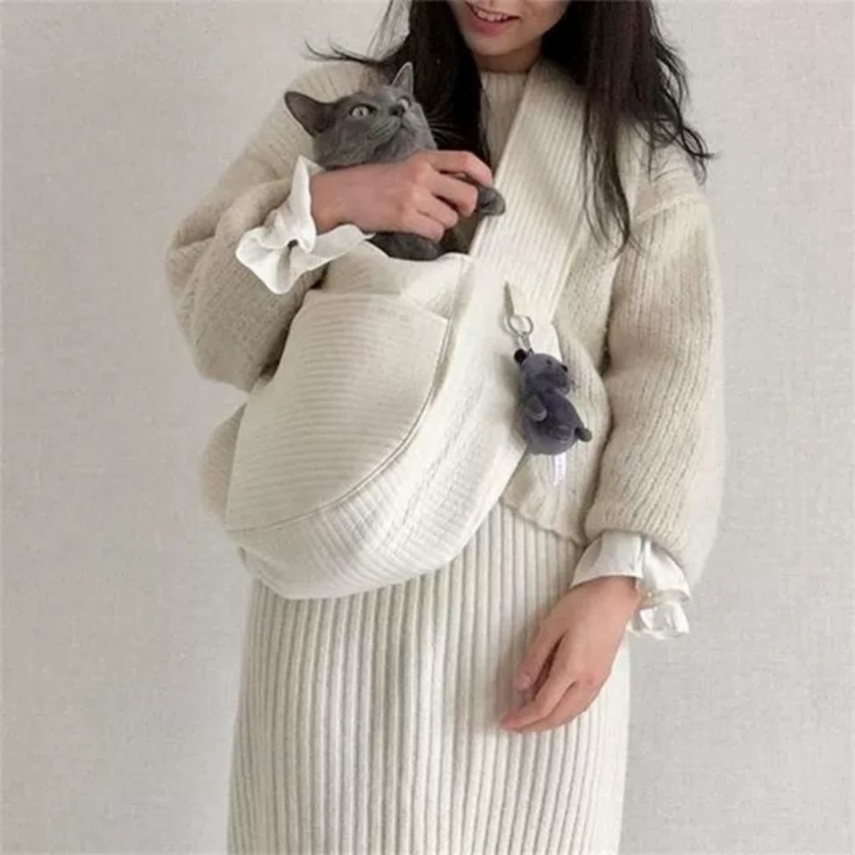Handmade Pet Cat Kitten Carrier