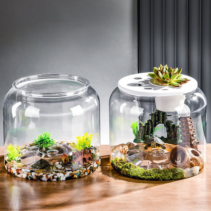 Transparent Plastic Ecological Fish Tank