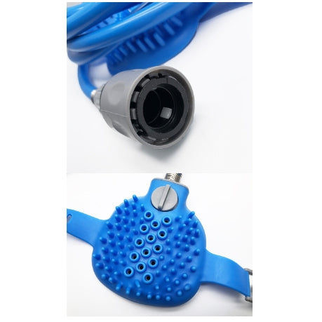 Dog Bath Silicone Nozzle Hand-held Brush