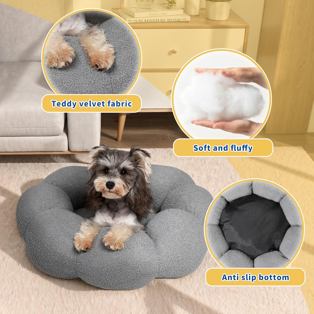 Calming And Fluffy Flower Beds For Cats