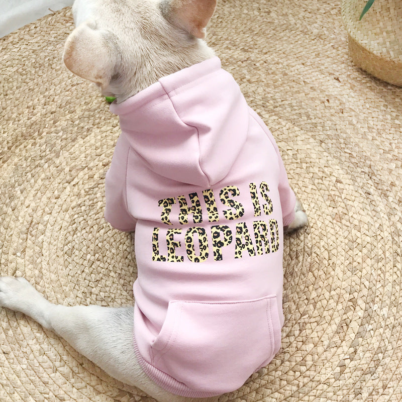Pet Clothing Plus Fleece Dog Sweater