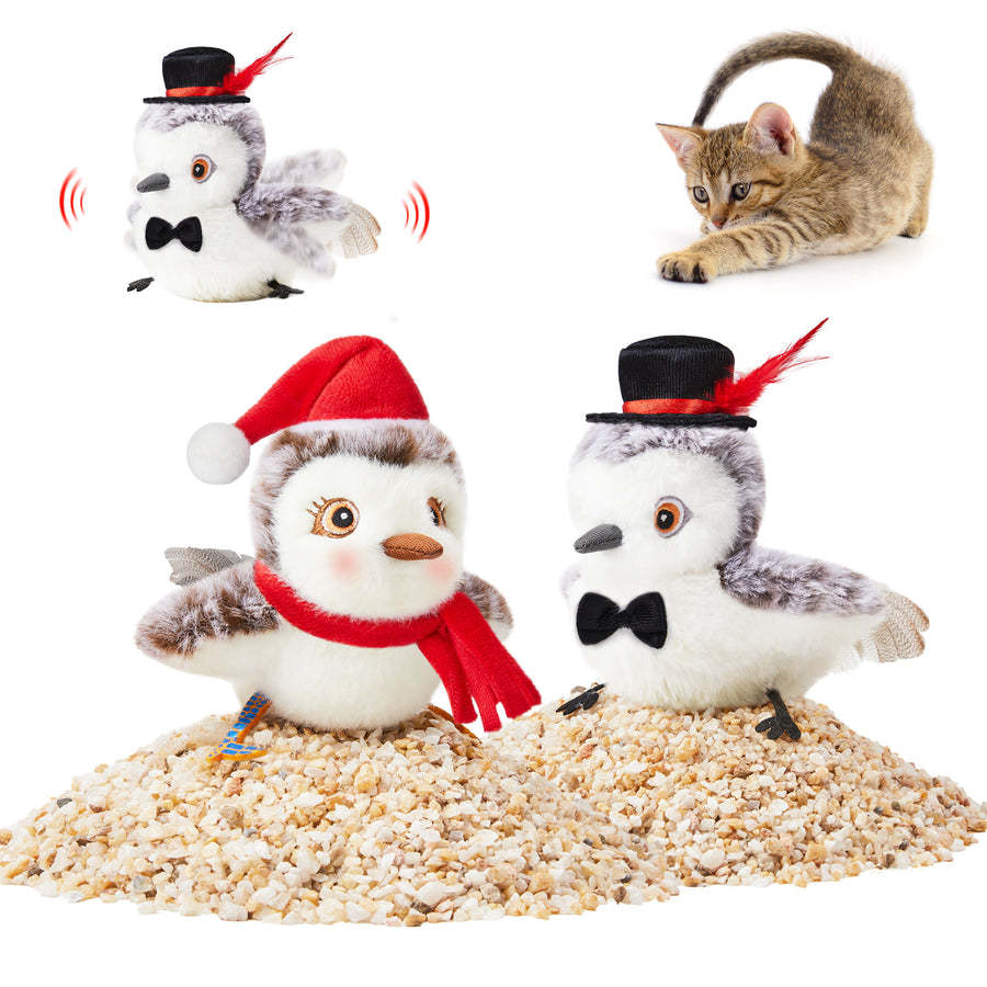Interactive Cat Plush Toys For Indoor Cats