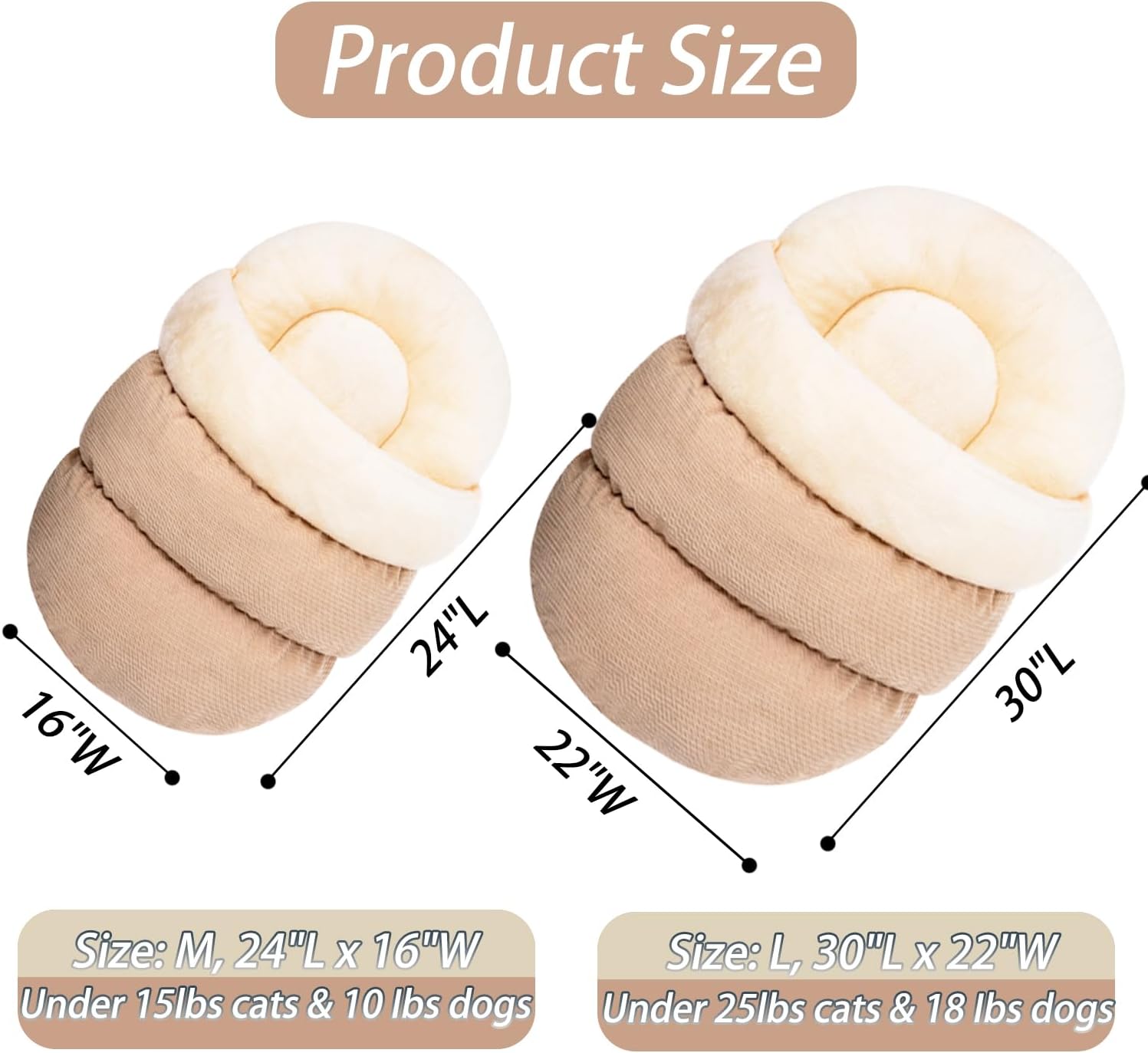 Ultra Soft Cute Plush Slipper Cat Cave Bed