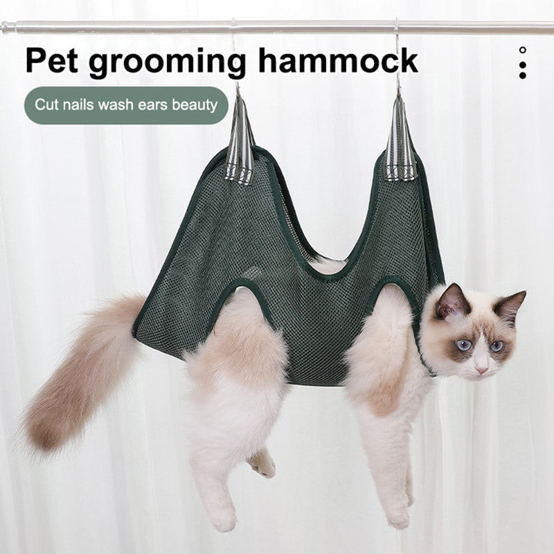 Grooming Hammock Harness For Cats And Dogs