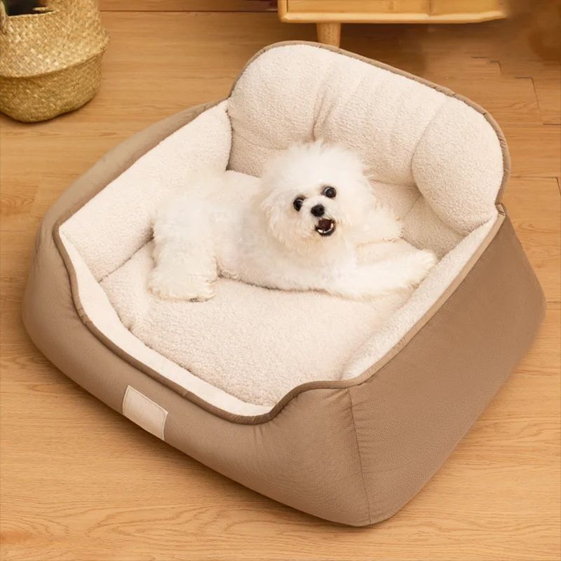 Cozy Plush Pet Bed Warm Washable Fluffy Sofa Blanket