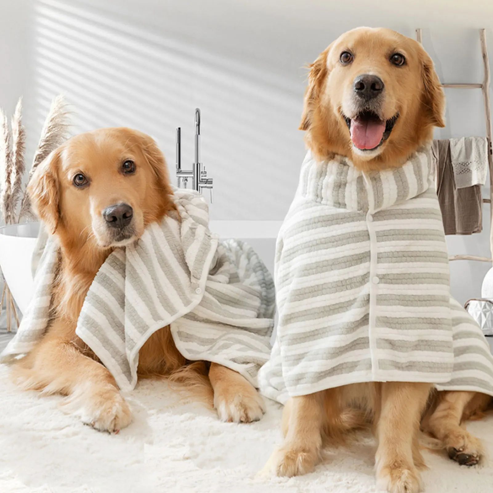 Ultra-Absorbent Pet Dog Bath Towel