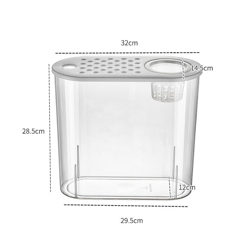 Acrylic Transparent Ecological Goldfish Tank