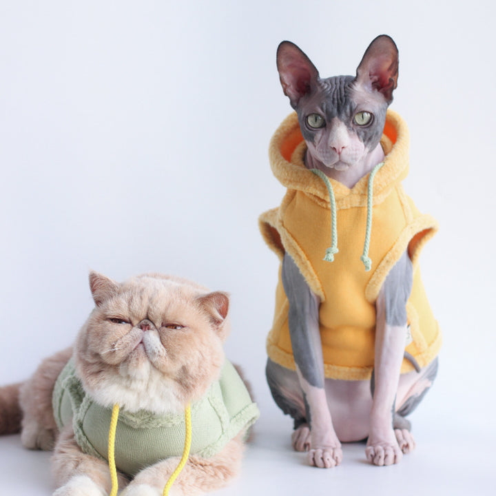 Winter Fleece Thickened Warm Hooded Sweater