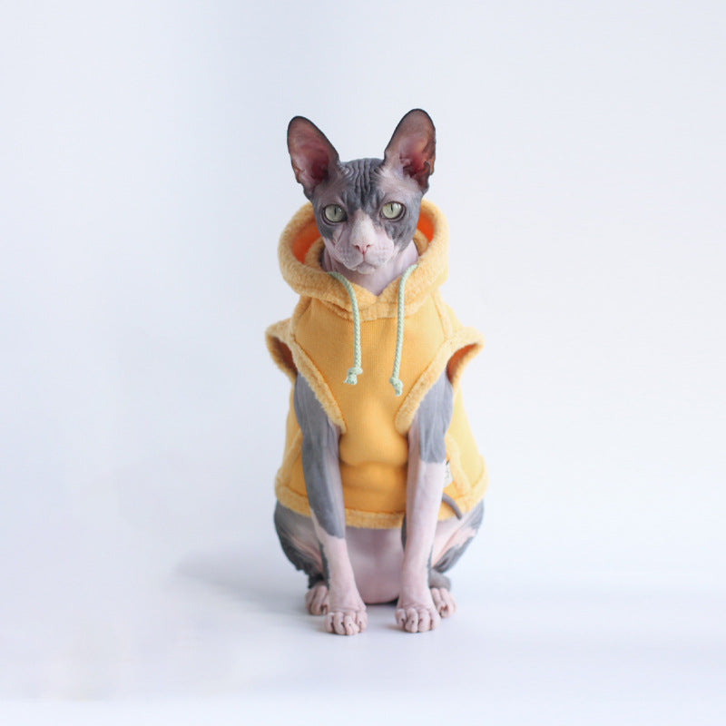 Winter Fleece Thickened Warm Hooded Sweater