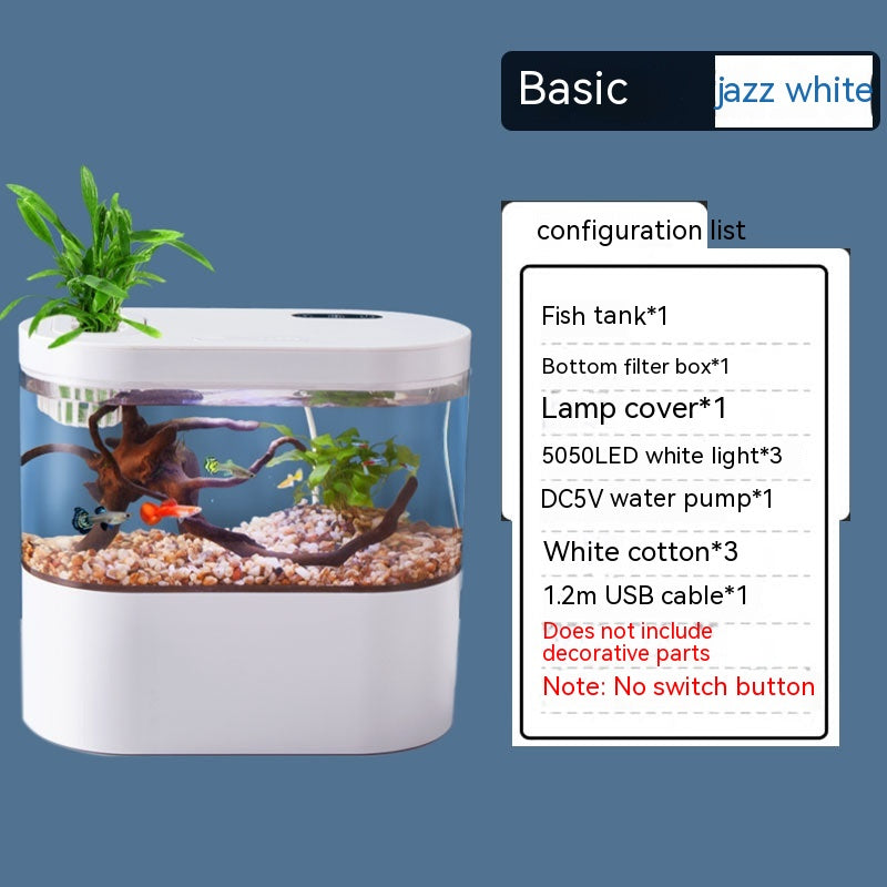 Mini Small Change Water Household Fish Tank