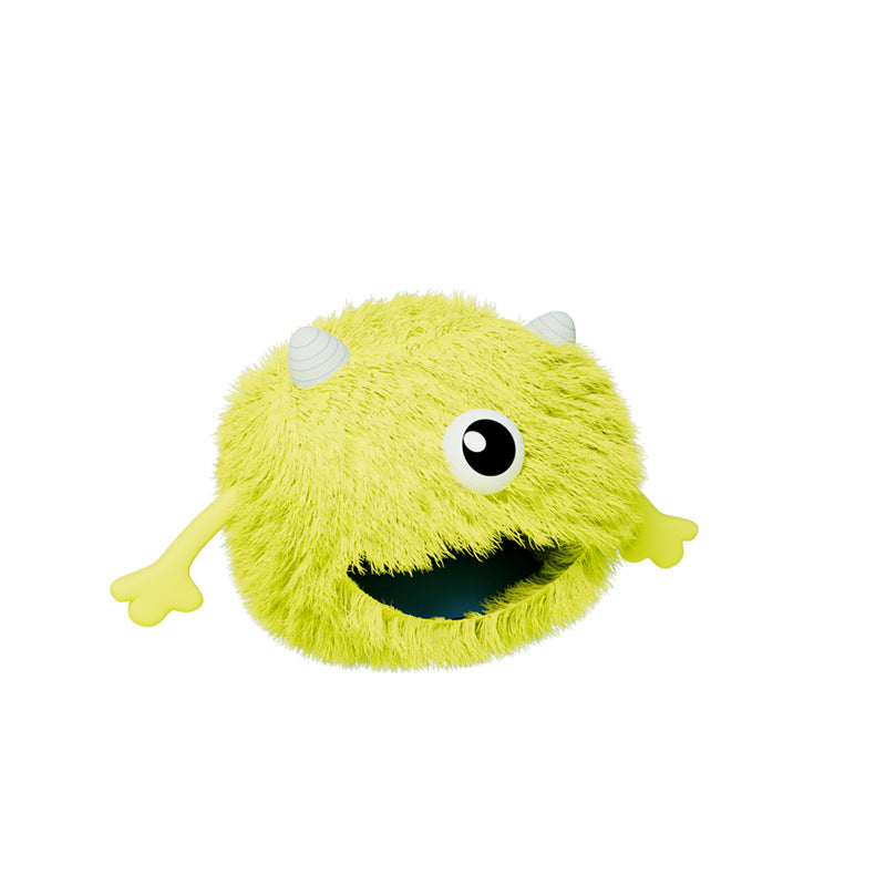 Washable Fluffy Round Non Slip Calming Soft Pet Bed