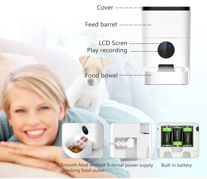 Automatic WIFI Feeding Machine For Cats And Dogs