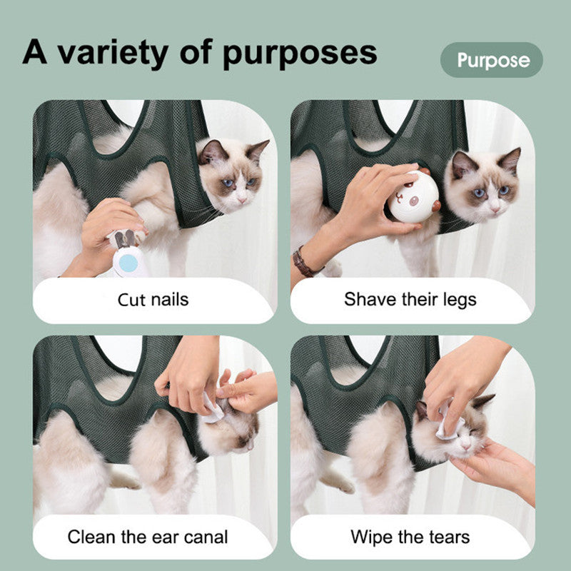 Grooming Hammock Harness For Cats And Dogs