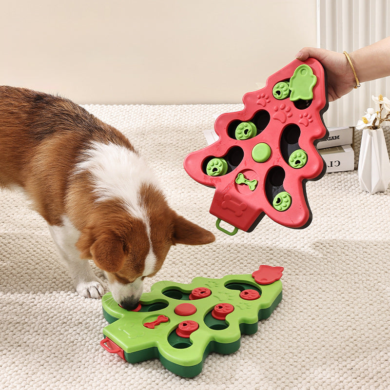 Interactive Dog Puzzle Toys Non-slip Bowl