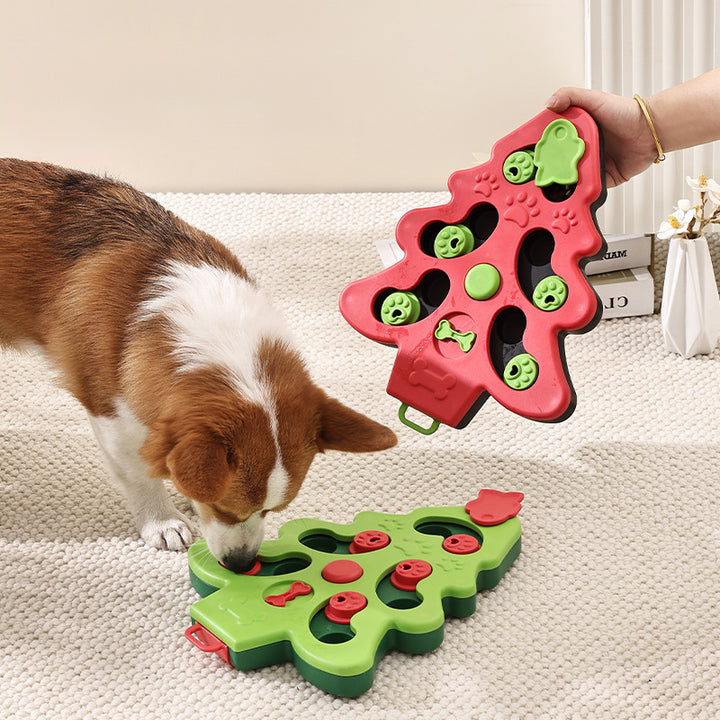 Interactive Dog Puzzle Toys Non-slip Bowl
