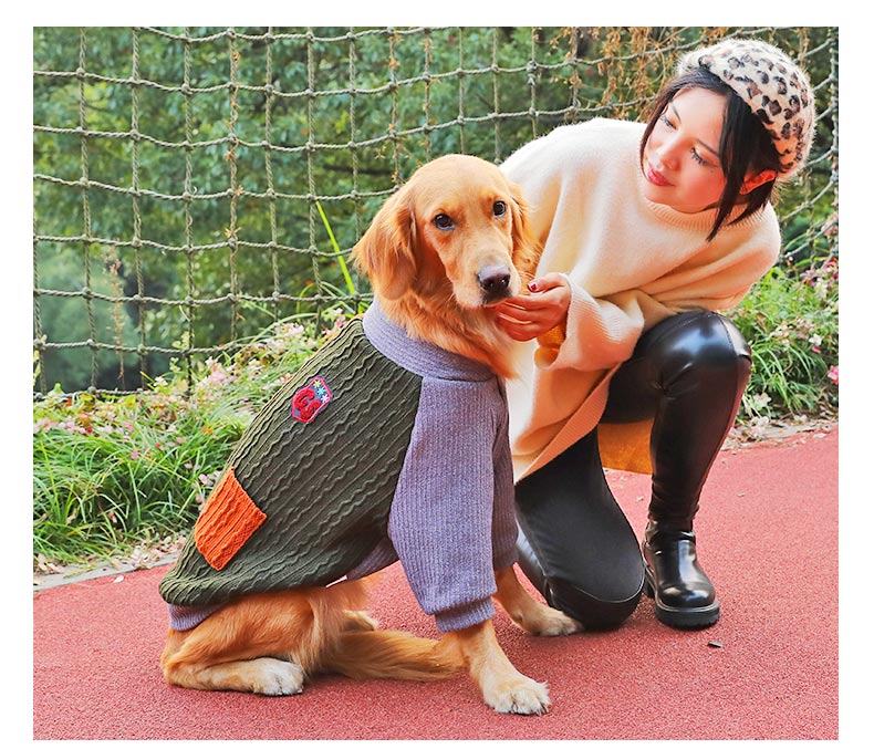 Pet Winter Thickening Large Dog Sweater