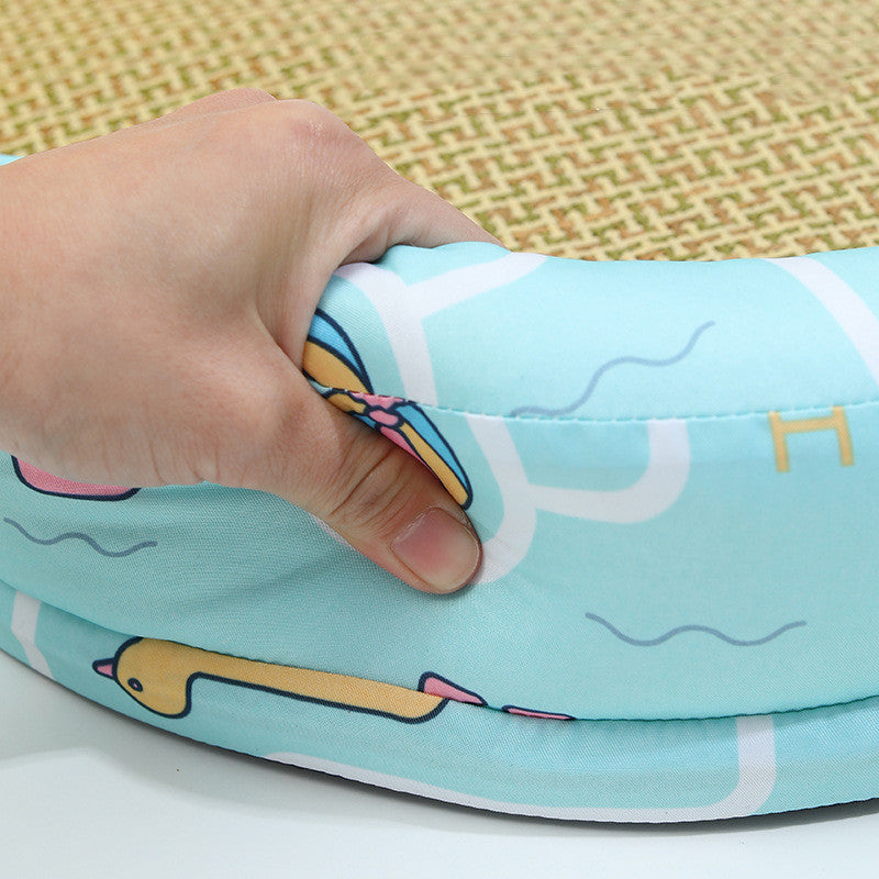 Pet Sofa Beds Weaving Rattan Pillow