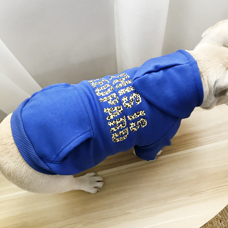 Pet Clothing Plus Fleece Dog Sweater