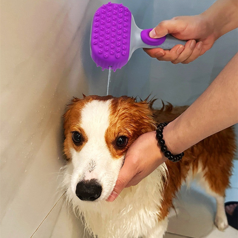 Pet Shower Brush Dog Float Hair Cleaning