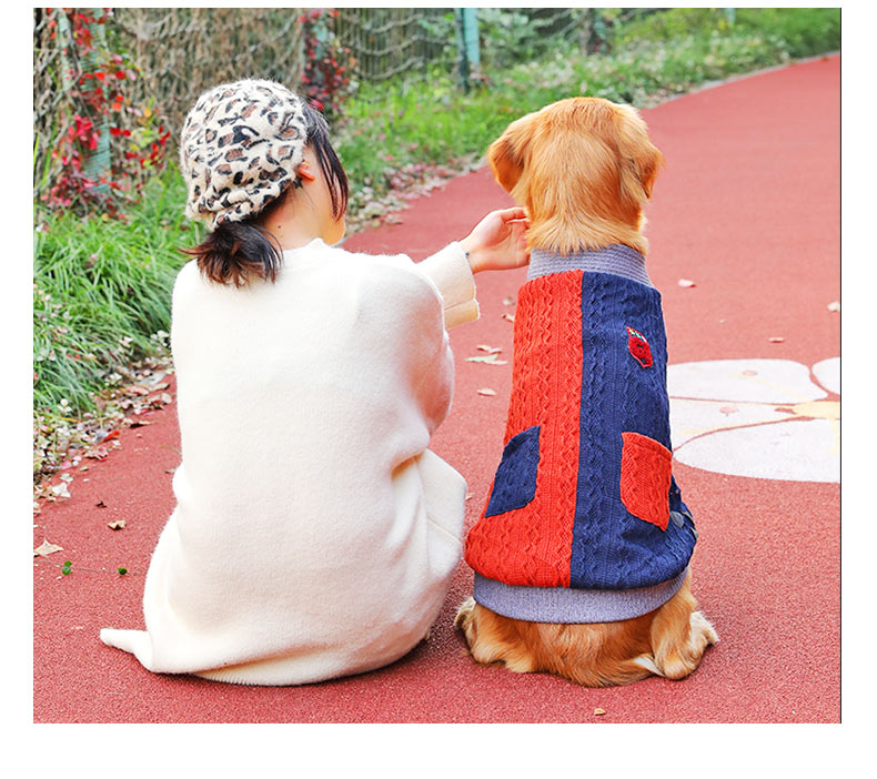 Pet Winter Thickening Large Dog Sweater