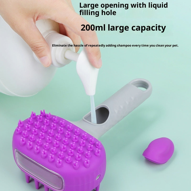 Pet Shower Brush Dog Float Hair Cleaning