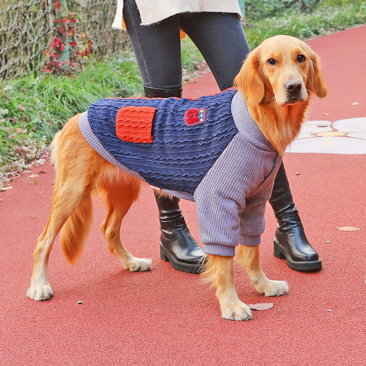 Pet Winter Thickening Large Dog Sweater