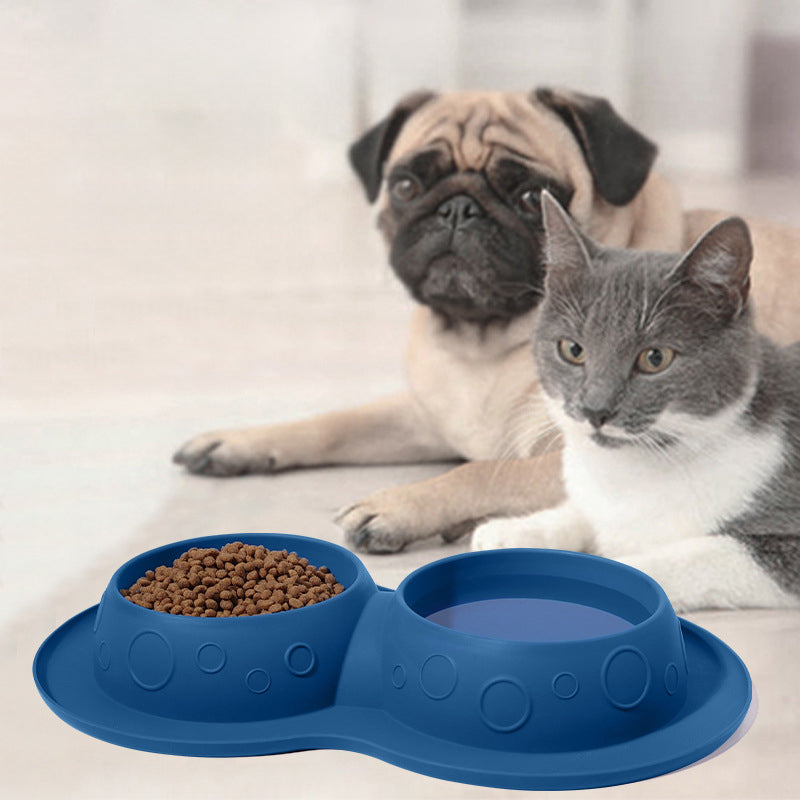 2 In 1 Mat Pad Pet Bowls & Feeders